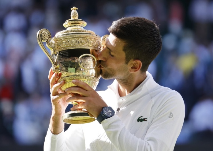  Novak Djoković wygrywa wielkoszlemowy Wimbledon! Nie dał szans Australijczykowi