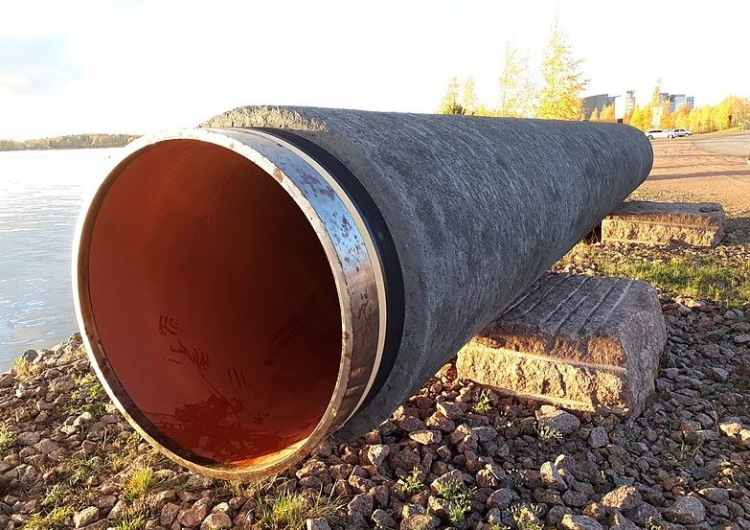 Fragment rury Nord Stream 1 Postawa Niemiec ws. turbiny do NS1. Mocny komentarz doradcy Zełenskiego