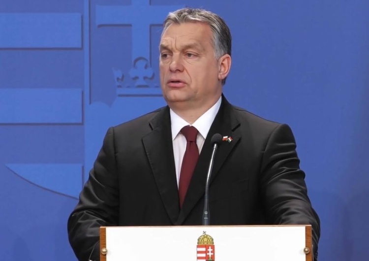 Premier Węgier Victor Orban Węgry zgadzają się na tranzyt pomocy wojskowej dla Ukrainy przez swoje terytorium