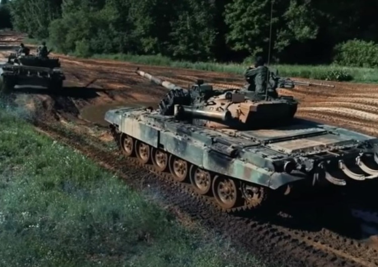Polskie czołgi PT-91 Twardy „Jesteśmy wdzięczni”. Polskie czołgi PT-91 Twardy dotarły już na Ukrainę