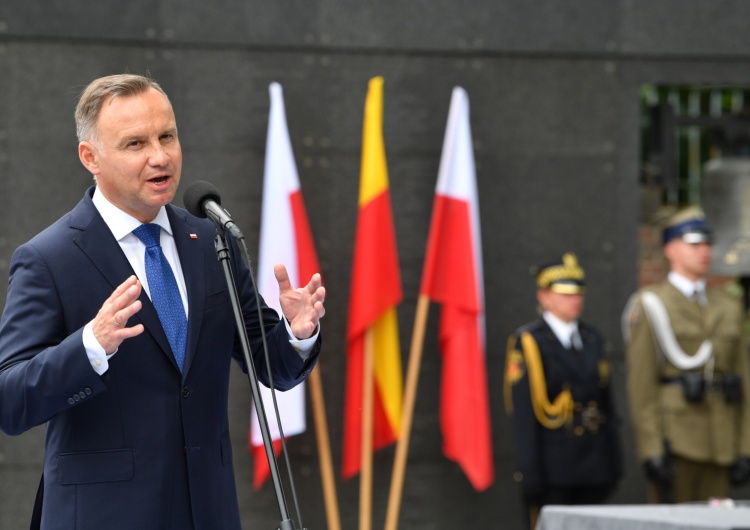  Prezydent Duda do Powstańców: Wasza służba dla Rzeczypospolitej trwa