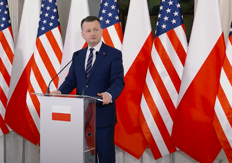 Szef MON: Bliskie relacje z USA stanowią jeden z filarów bezpieczeństwa Polski