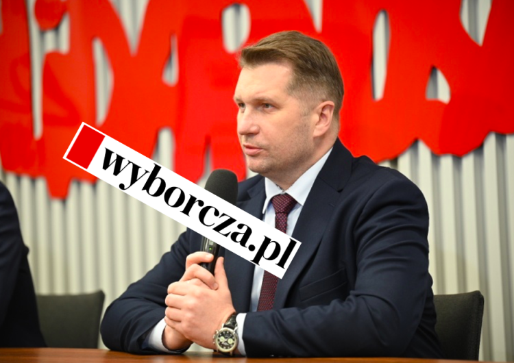  Międzynarodowa histeria na punkcie ministra Czarnka. „Wyborcza” zachwycona