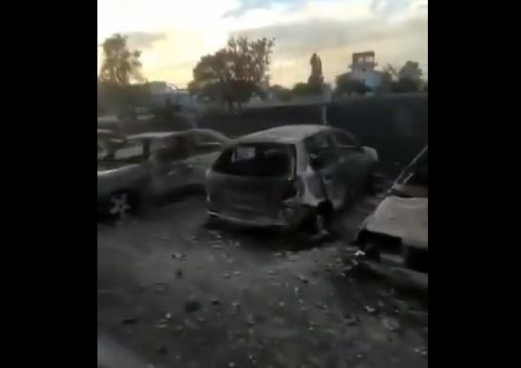   [wideo] Tak wygląda Krym po wczorajszych eksplozjach. Wstrząsające zniszczenia na rosyjskim lotnisku wojskowym