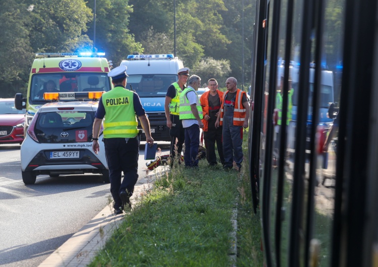 Groźny wypadek tramwajów w Łodzi. Blisko 30 osób rannych