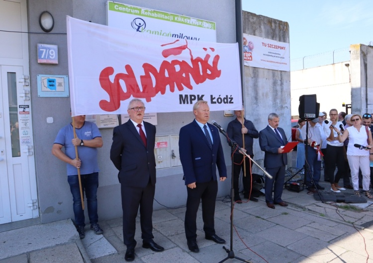  42. rocznica strajku w MPK Łódź