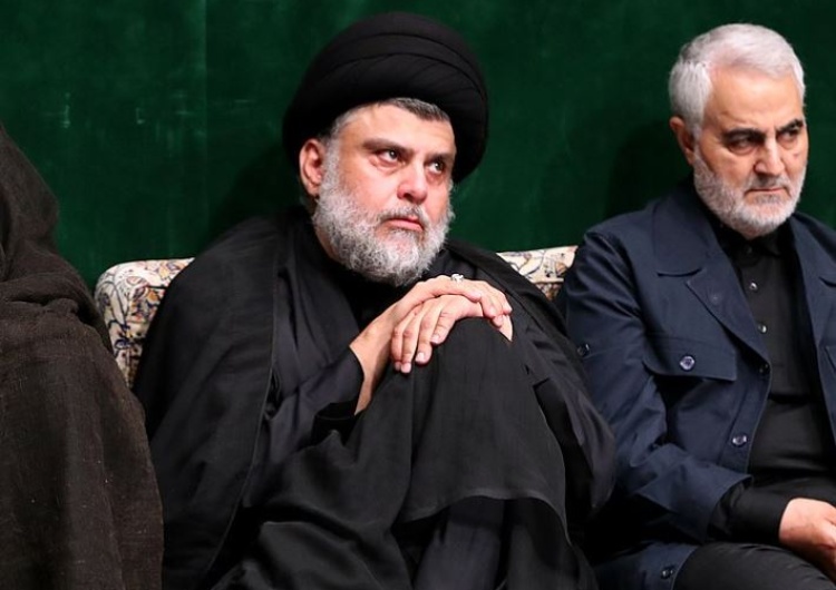 Muktada al-Sadr „Muktada as-Sadr wysłał swoich zwolenników na pałac prezydencki w Bagdadzie”. Deklaruje… „wycofanie się” z irackiej polityki