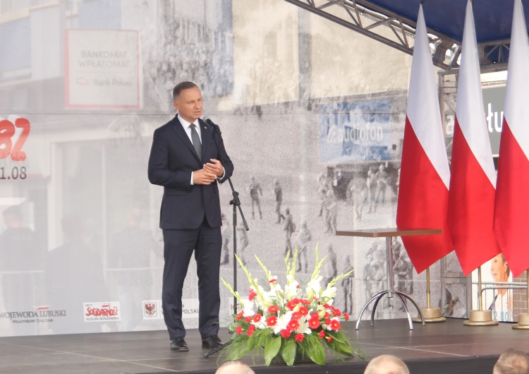  Prezydent Andrzej Duda: Solidarność zwyciężyła i jest tutaj z nami!