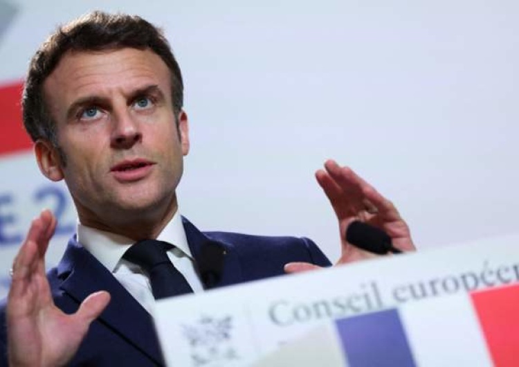 Emmanuel Macron Emmanuel Macron apeluje do władz Iranu. Chodzi o wojnę na Ukrainie 