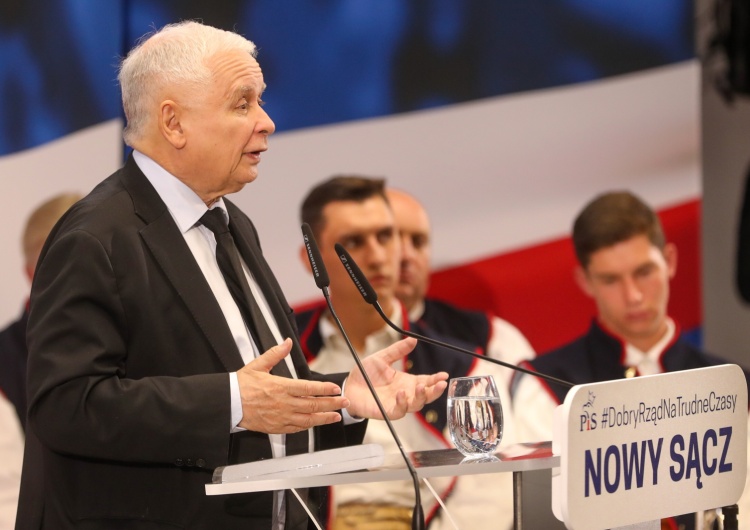 Jarosław Kaczyński Kaczyński o emeryturach stażowych: w tej chwili nas na to nie stać; pewnie kiedyś ten postulat będzie zrealizowany