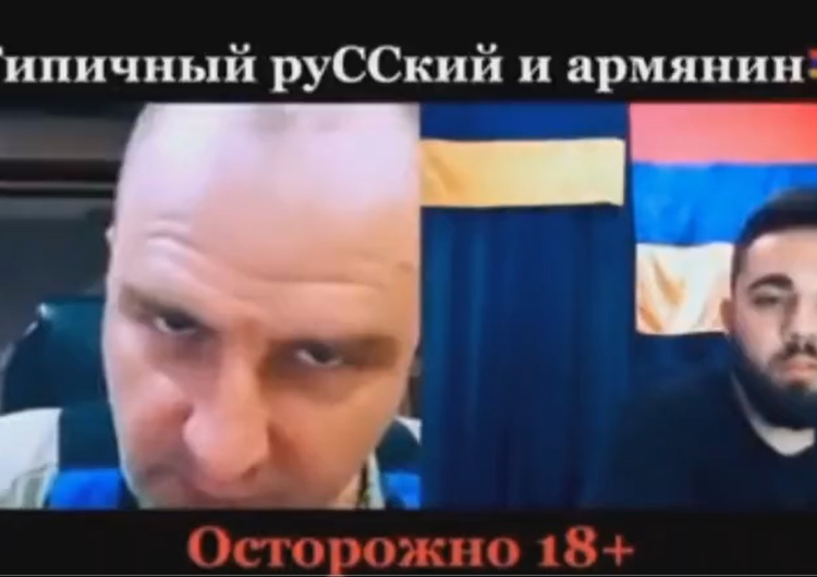 Rozmowa Rosjanina z Ormianinem [18+] To video jest już viralem! Rosjanin chciał żeby Ormianin uznał go za swojego 