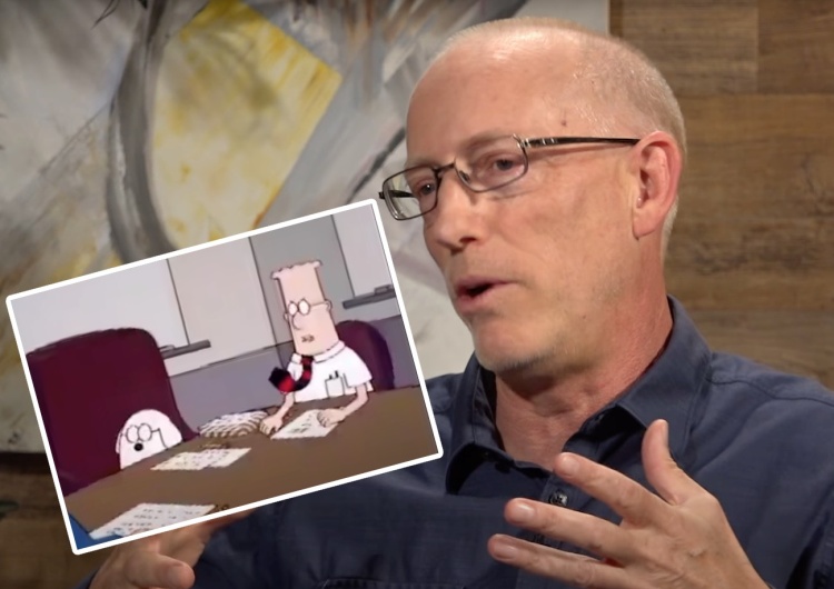 Scott Adams Słynny komiks z Dilbertem usunięty z 77 gazet, po tym jak ośmielił się dotknąć kwestii klimatycznych?