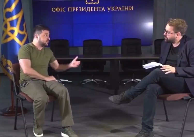 Zełenski w rozmowie z Bildem [wideo] Zełenski wściekły: Nie chcecie dać czołgów, nie dawajcie. Ale nie mówcie, że najpierw USA, potem Niemcy, a potem Polska…