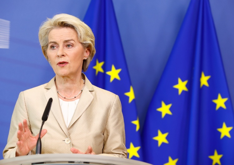 Przewodnicząca Komisji Europejskiej Ursula von der Leyen Nowe unijne sankcje na Rosję