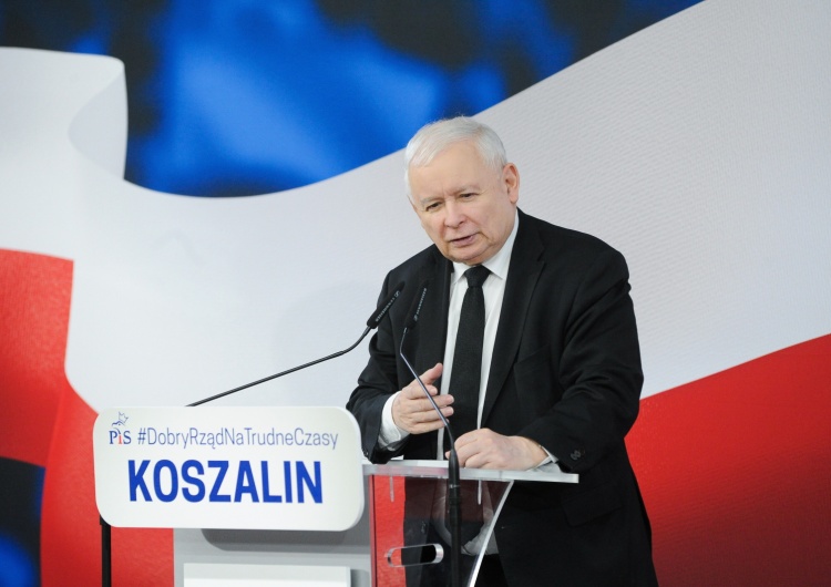 Jarosław Kaczyński w Koszalinie  Jarosław Kaczyński: 