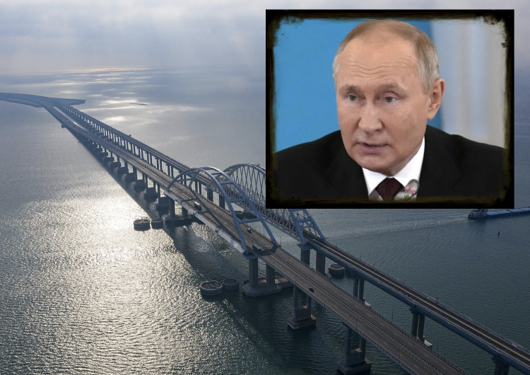 Most Krymski - most Putina Eksplozja na Moście Krymskim. 