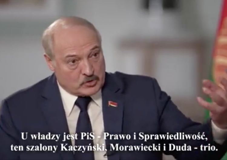 Aleksandr Łukaszenka Politycy PiS przypominają, co Łukaszenka mówił o Tusku. „Wie, kogo wspierać” [WIDEO]