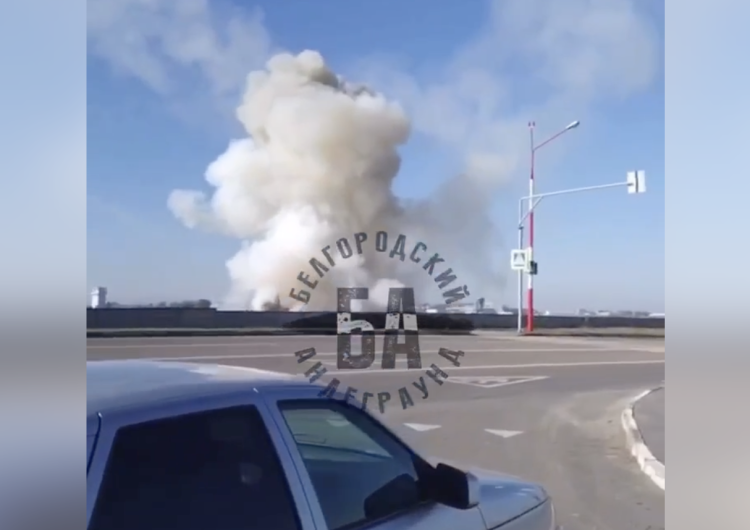 Wybuchy w rejonie lotniska w rosyjskim Biełgorodzie 