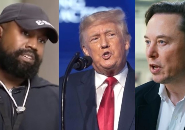 Kanye West, Donald Trump, Elon Musk Wspólna inicjatywa Muska, Trumpa i Westa w mediach społecznościowych? 