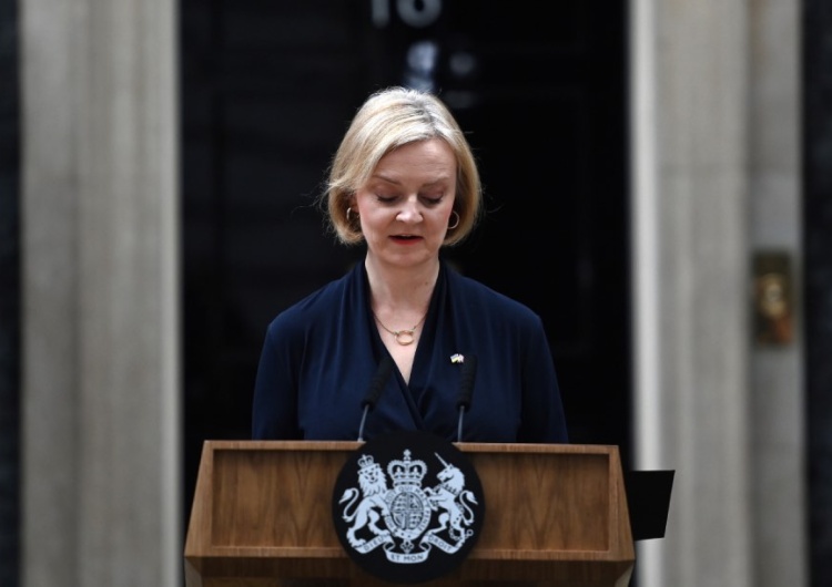 Premier Wielkiej Brytanii Liz Truss Brytyjska premier Liz Truss ogłosiła swoją rezygnację
