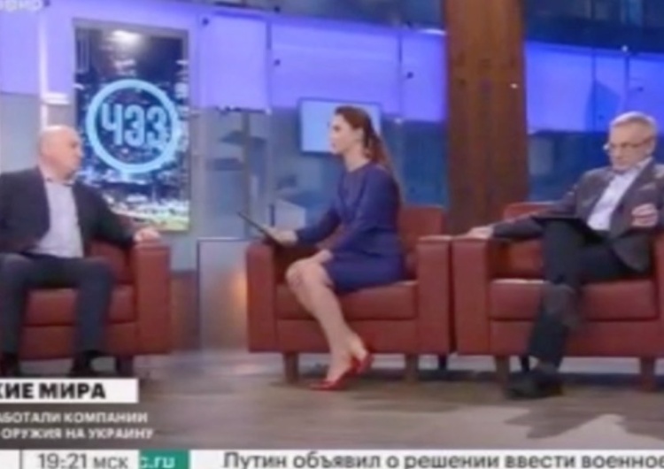 Rusłan Puchow nie zdawał sobie sprawy, że jest na antenie Doradca Siergieja Szojgu nie wiedział, że jest na antenie. Wypłynęło nagranie [WIDEO]
