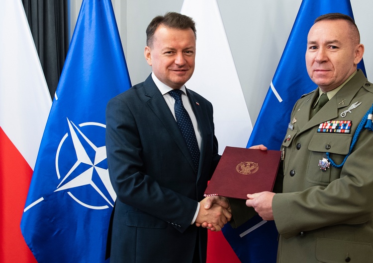 Minister Mariusz Błaszczak  Nominacje MON. Minister Błaszczak wyznaczył nowych dowódców wojskowych