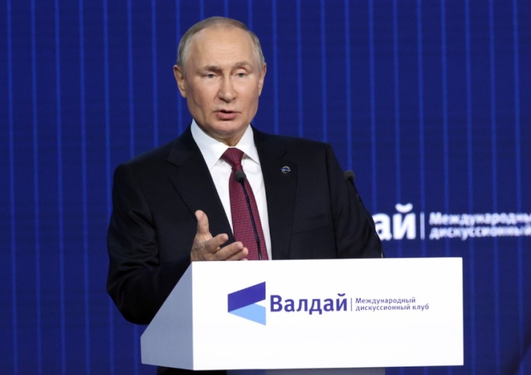 Władimir Putin Putin nazwał Ukrainę „sztucznym państwem”. Mówił także o Polsce