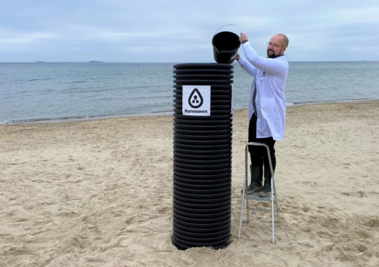 Filtrowanie wody morskiej Naukowy wieczór z dr. Kaweckim: Młodzi Polacy po raz pierwszy na świecie przefiltrowali w ten sposób wodę morską