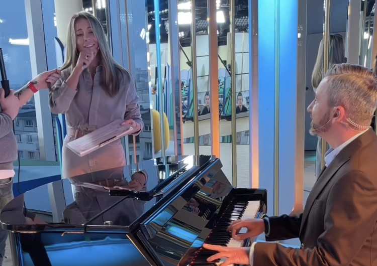 Małgorzata Rozenek i Krzysztof Skórzyński  Małgorzata Rozenek zaśpiewała w studio Dzień Dobry TVN. W sieci wrze [WIEDO] 