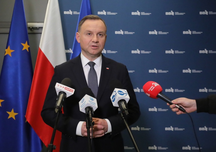 Andrzej Duda Prezydent: Jest wysokie prawdopodobieństwo, że była to rakieta ukraińskiej obrony