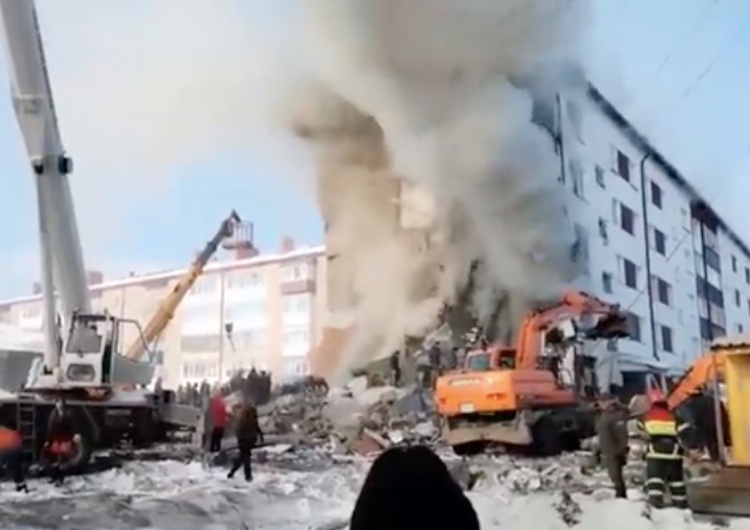  Ogromna eksplozja w Rosji. Są ofiary śmiertelne