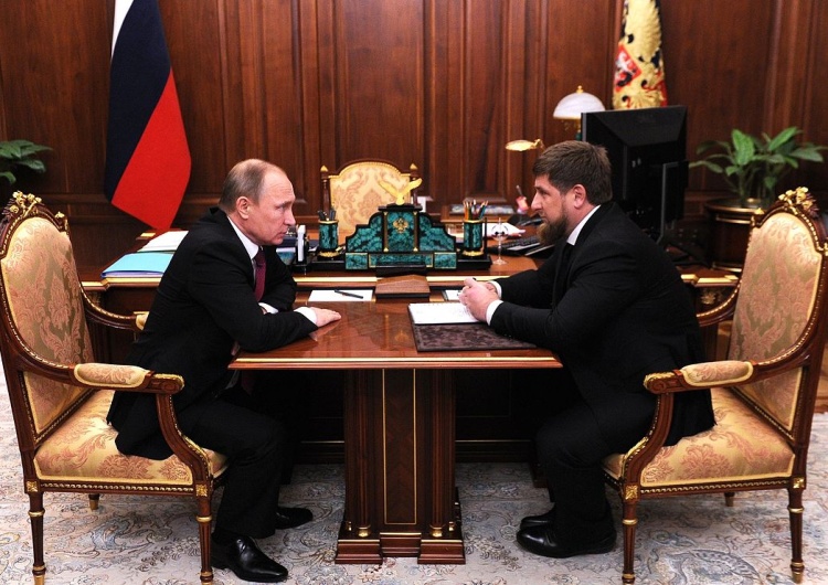 Władimir Putin, Ramzan Kadyrow Grzegorz Kuczyński: Kadyrow na Ukrainie walczy o władzę. I życie
