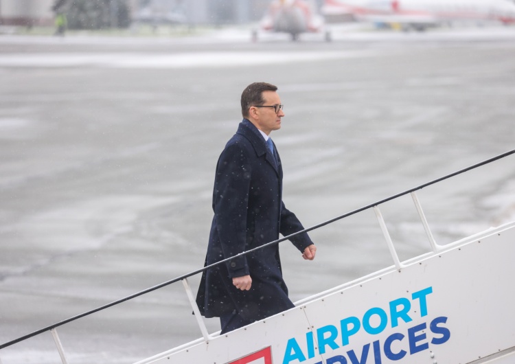 Mateusz Morawiecki Premier Mateusz Morawiecki przybył do Kijowa 
