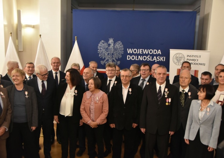  We Wrocławiu wręczono Krzyże Wolności i Solidarności