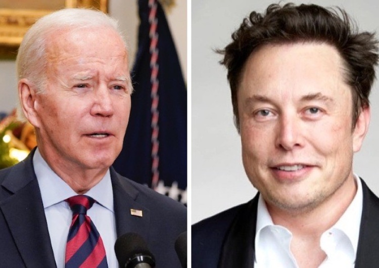 Joe Biden i Elon Musk Tak Twitter ukrywał informację na temat Bidena. Elon Musk ujawnia