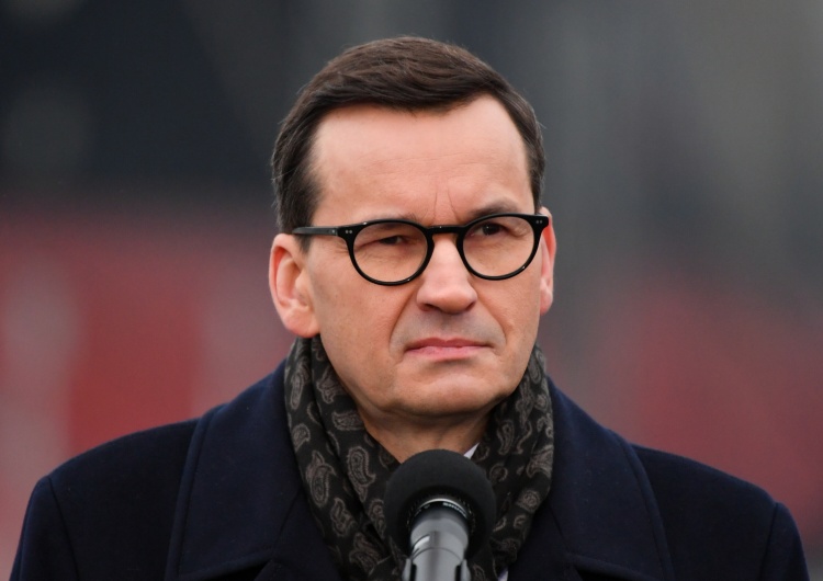 premier Mateusz Morawiecki Głosowanie nad wnioskiem o wotum nieufności dla Zbigniewa Ziobry. Premier zabiera głos