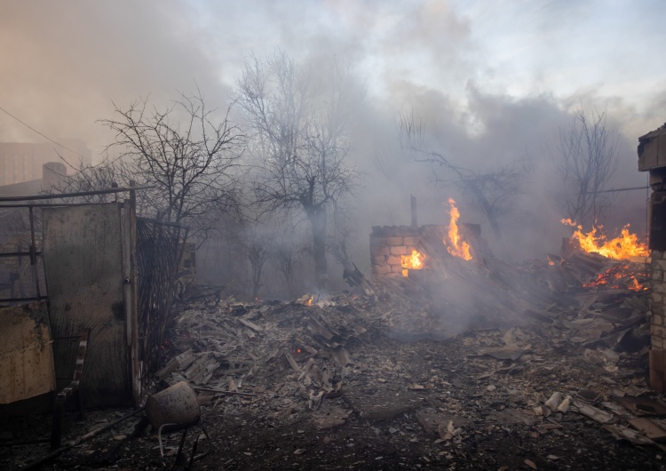 Bachmut, Ukraina, 05.12.2022 Zmasowany rosyjski atak rakietowy na Ukrainie: Odessa bez wody, w obwodzie sumskim wyłączony prąd