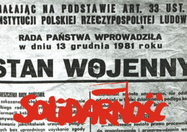  Zaproszenie na kieleckie uroczystości 41. rocznicy wprowadzenia stanu wojennego w Polsce