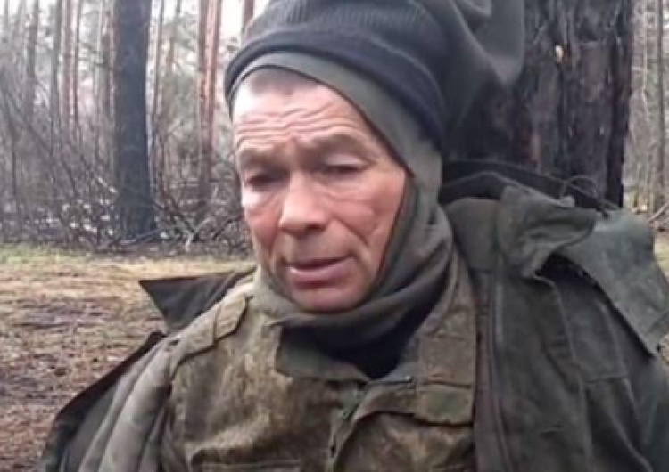 Rosyjski żołnierz schwytany na Ukrainie [WIDEO] Szokujące słowa rosyjskiego żołnierza schwytanego na Ukrainie. Mówił o Polakach