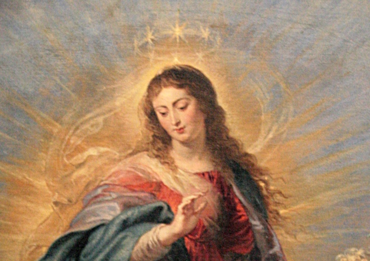 Przedstawienie Niepokalanego Poczęcia na obrazie P. P. Rubensa w Prado Przekonanie o zachowaniu NMP od grzechu pierworodnego istniała już od pierwszych wieków Kościoła