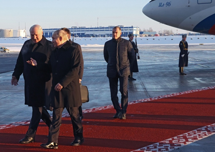 Aleksandr Łukaszenka i Władimir Putin  Spotkanie Putin-Łukaszenka. Padły słowa o Polsce
