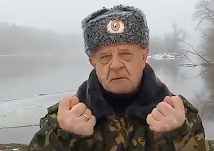 Białoruski oficer Białoruska propaganda 