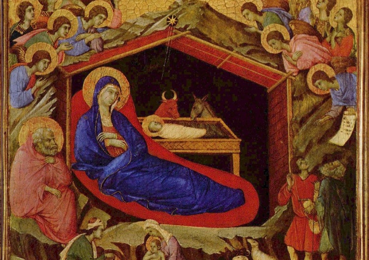 Ikona Narodzenie Chrystusa Duccio di Buoninsegna Wszystkim naszym prawosławnym Czytelnikom życzymy Błogosławionych Świąt Narodzenia Pańskiego