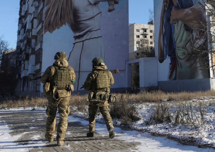 Ukraińscy żołnierze Agencja Reutera: Ukraina i Rosja uzgodniły wymianę 40 jeńców wojennych