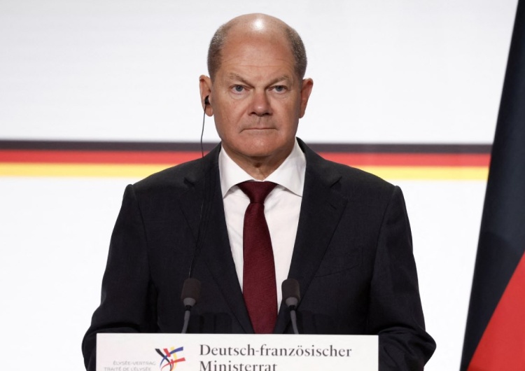 Olaf Scholz „Powiem ironicznie…” Poseł KO kpi z Niemców