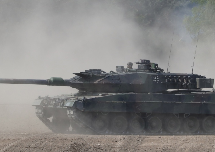 Leopard 2 „Decyzja Niemiec ws. Leopardów została wymuszona m.in. przez Polskę”
