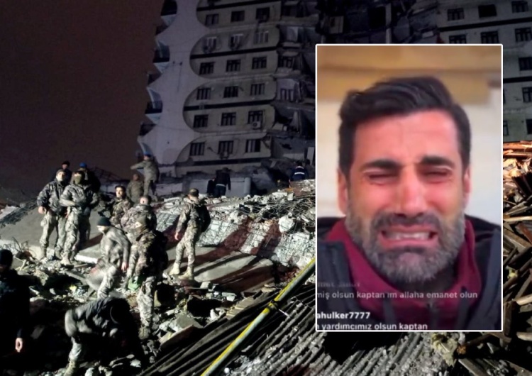  Znany piłkarz zaginął po trzęsieniu ziemi w Turcji. Jego trener błaga o pomoc