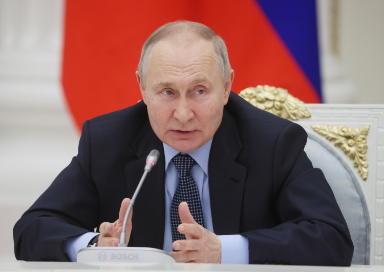 Władimir Putin Resort obrony Wielkiej Brytanii wskazuje 