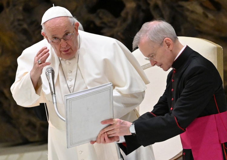 Papież Franciszek Papież pobłogosławił dziś polskiej akcji