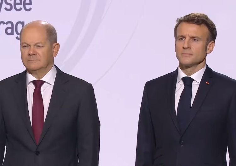 Olaf Scholz i Emmanuel Macron Niemiecki dziennik: Francuskie i niemieckie roszczenia do przywództwa nie są już tak oczywiste